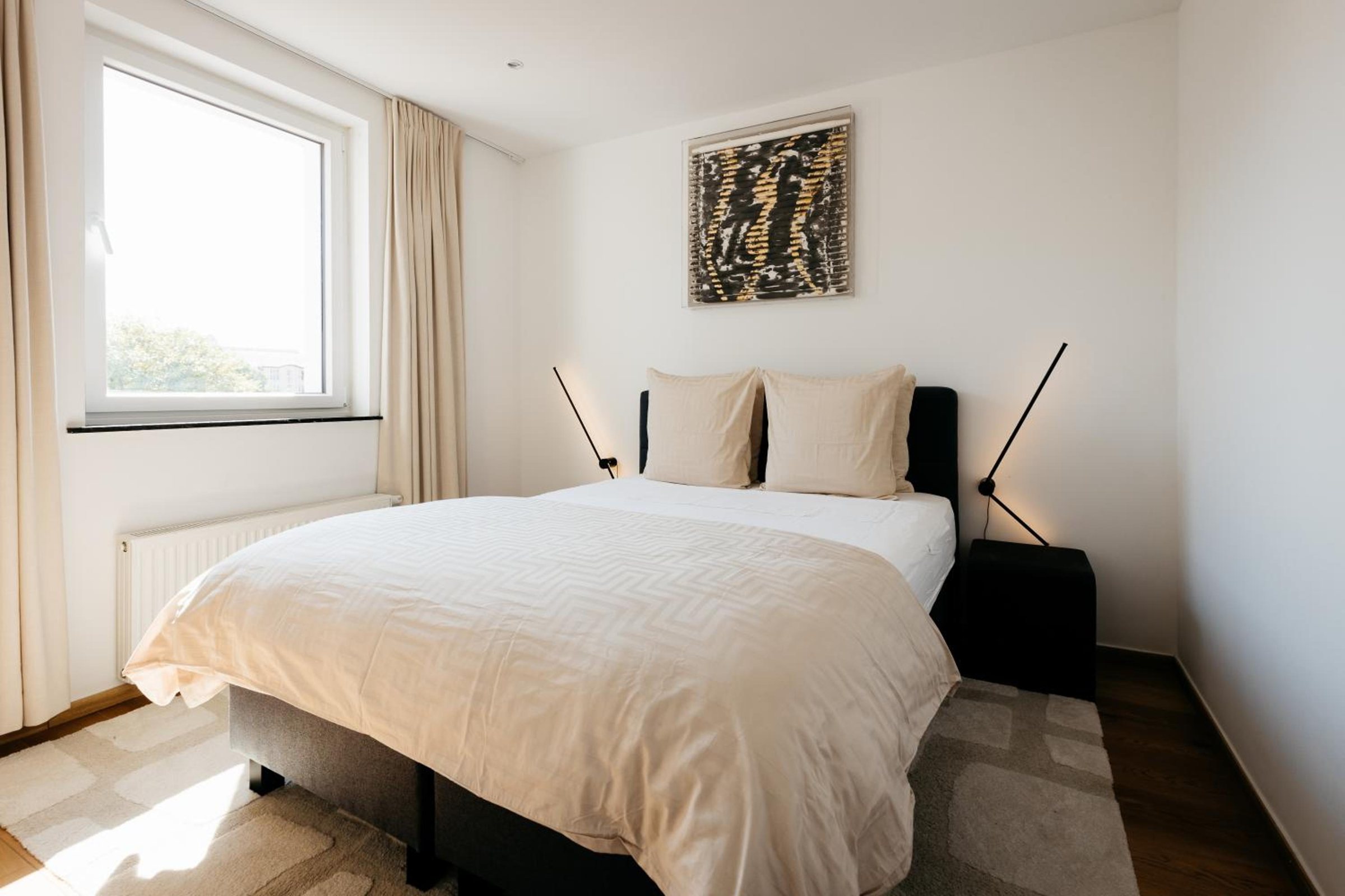 Chambre à coucher – The Edgewater Suites ParkView, Namur