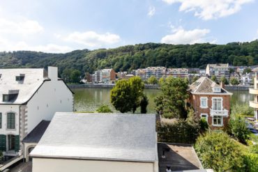 Terrasse avec vue sur la Meuse – The Edgewater Suites Riverside, Namur